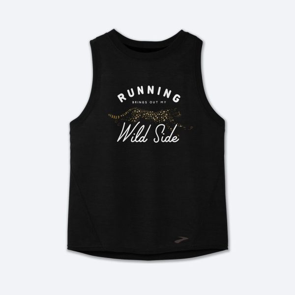 Women's Brooks Sprint Free Tanks Blue | AU-145280