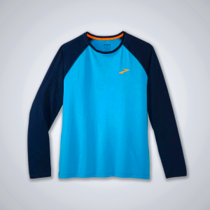 Men's Brooks DSG Distance Short Sleeve 2.0 T-Shirts Grey | AU-369521