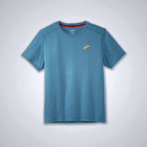 Men's Brooks MCM22 Distance Graphic Long Sleeve T-Shirts Grey | AU-917825