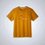 Men's Brooks Distance Graphic Short Sleeve T-Shirts Black | AU-203716