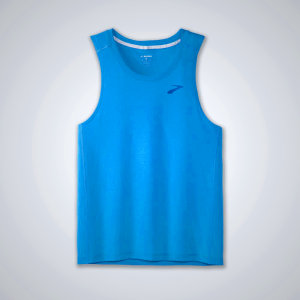 Men's Brooks Atmosphere Singlet 2.0 Tanks Gold/Orange | AU-356704