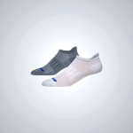 Men's Brooks Ghost Midweight 2-Pack Socks Red White/Light Blue | AU-905273