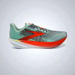 Men's Brooks Ghost 15 Running Shoes Green/White/Orange | AU-057182