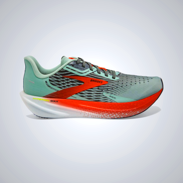 Men's Brooks Ghost 15 Running Shoes Green/White/Orange | AU-057182