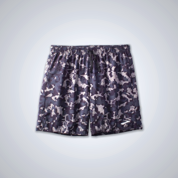 Men's Brooks Sherpa 7" 2-in-1 Running Shorts Dark Grey | AU-748016