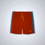 Men's Brooks Sherpa 3" Split Running Shorts Orange | AU-789614
