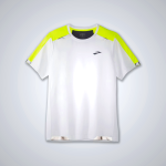 Men's Brooks Distance Short Sleeve T-Shirts Yellow | AU-453890