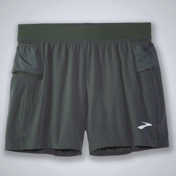 Men's Brooks Sherpa 5" Running Shorts Chocolate | AU-638521
