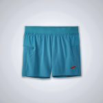 Men's Brooks Sherpa 7" 2-in-1 Running Shorts Blue/Navy/Orange | AU-408721