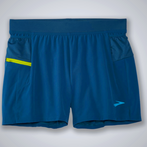 Men's Brooks Moment 7" Running Shorts Navy | AU-304976