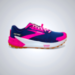 Women's Brooks Cascadia 16 GTX Trail Running Shoes Black/Coral | AU-748029