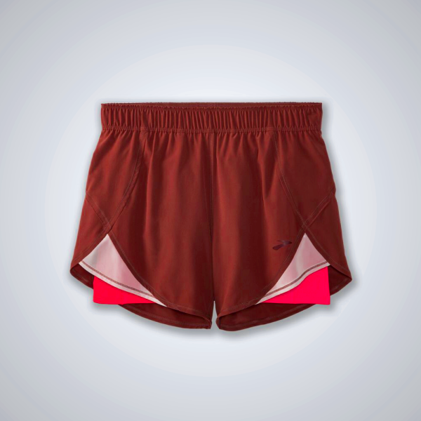 Women's Brooks Elite 2" Split Running Shorts Light Green | AU-291857