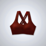 Women's Brooks Drive Interlace Run Bra Sports Bras Terracotta | AU-086432