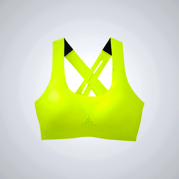 Women's Brooks Dare V Neck Run Bra Sports Bras Purple | AU-085274