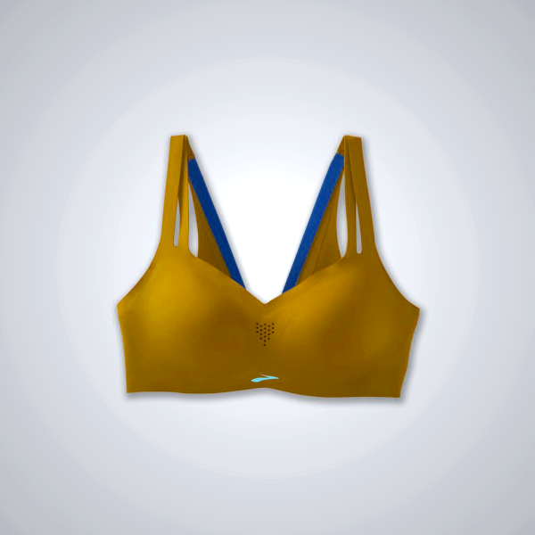 Women's Brooks Dare Racerback Run Bra 2.0 Sports Bras Grey | AU-160547