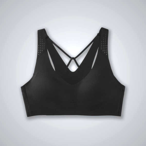 Women's Brooks Dare Crossback Run Bra Sports Bras Yellow | AU-209817