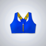 Women's Brooks Drive 3 Pocket Run Bra Sports Bras Purple Grey | AU-794125