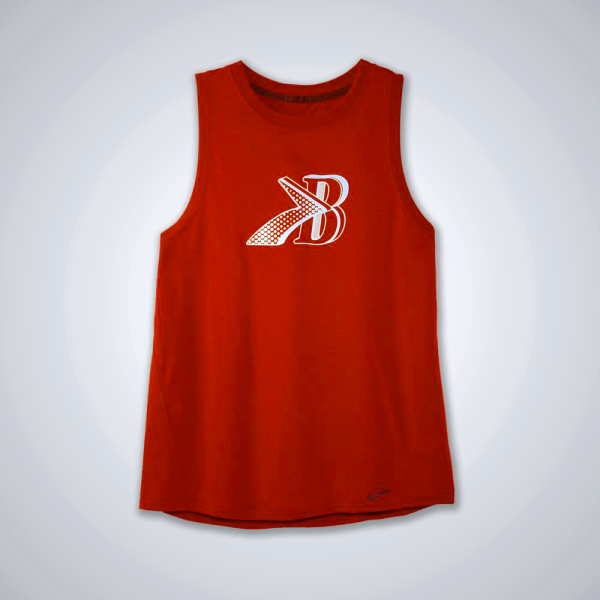 Women's Brooks Distance Tanks Red | AU-306597