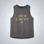 Women's Brooks Empower Her Distance Graphic Tanks Purple Grey | AU-418092