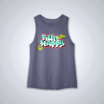Women's Brooks Distance Graphic Tanks Grey | AU-953407