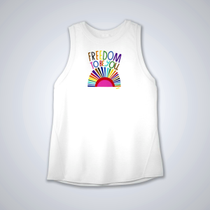 Women's Brooks Distance Graphic Tanks Chocolate | AU-073258