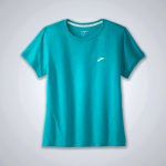 Women's Brooks Distance Short Sleeve 2.0 T-Shirts Green | AU-503197