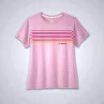 Women's Brooks MCM22 IT Distance Graphic SS T-Shirts Grey | AU-093658