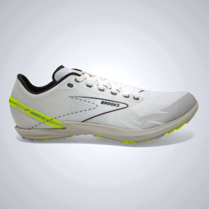 Women's Brooks Draft XC Spikeless Racing Flats White/Black | AU-074823