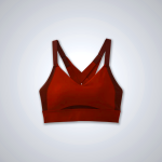 Women's Brooks Drive Mesh Run Bra Sports Bras Brown/Orange | AU-498156