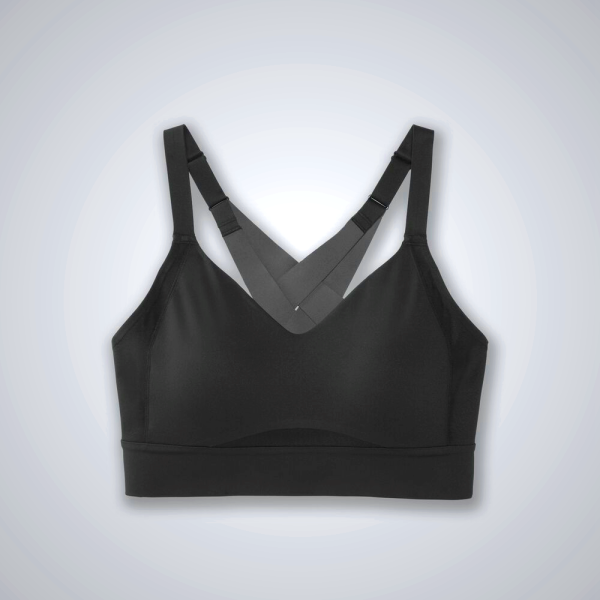 Women's Brooks Drive Plunge Run Bra Sports Bras Purple Grey | AU-195368