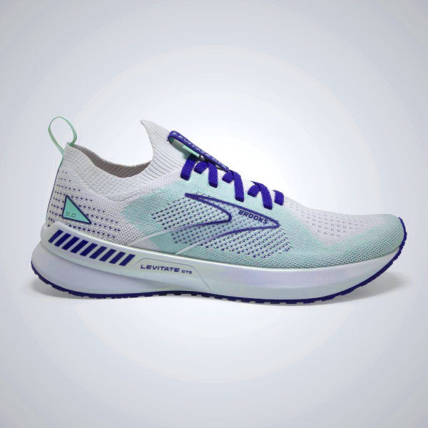 Women's Brooks Trace 2 Running Shoes Black/White - AU-056417