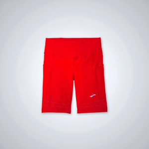 Women's Brooks Method 1/2 Crop Tight Running Tights Pink/Purple | AU-468207