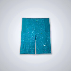 Women's Brooks Moment 8" Running Tights Black | AU-137495