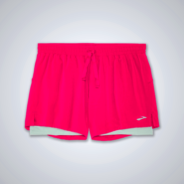 Women's Brooks Chaser 5" Running Shorts Green/Mint | AU-392548