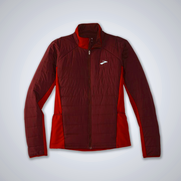 Women's Brooks Canopy Jackets Burgundy/Pink | AU-058241
