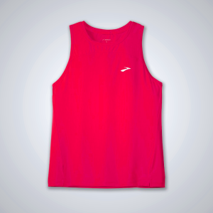 Women's Brooks MCM22 Distance Graphic Tanks Grey | AU-810726